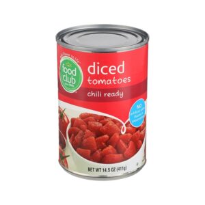 Food Club Chili Cut Tomatoes 14.5 Oz