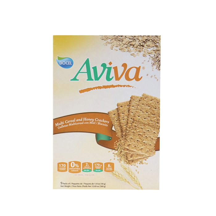 Aviva Multigrain Soda Cracker 9 Units/Pack