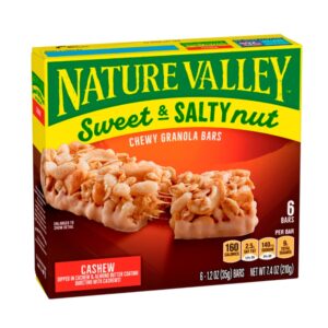 Nature Valley Sweet & Salty Cashew Granola Bar 7.4 Oz