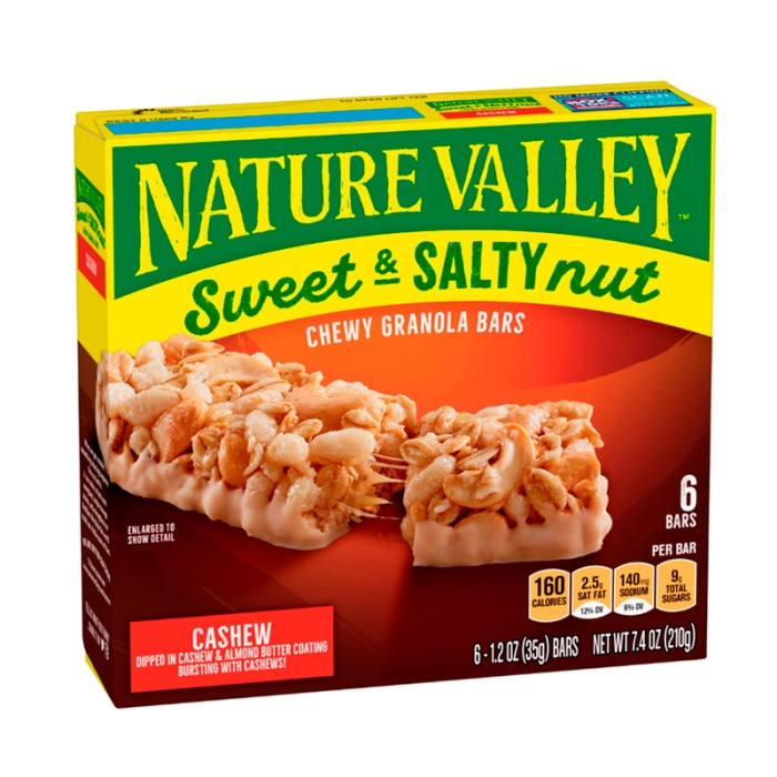 Nature Valley Sweet & Salty Cashew Granola Bar 7.4 Oz