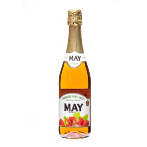 May Sparkling Strawberry Flavor Wine Without Alcohol 75 Cl