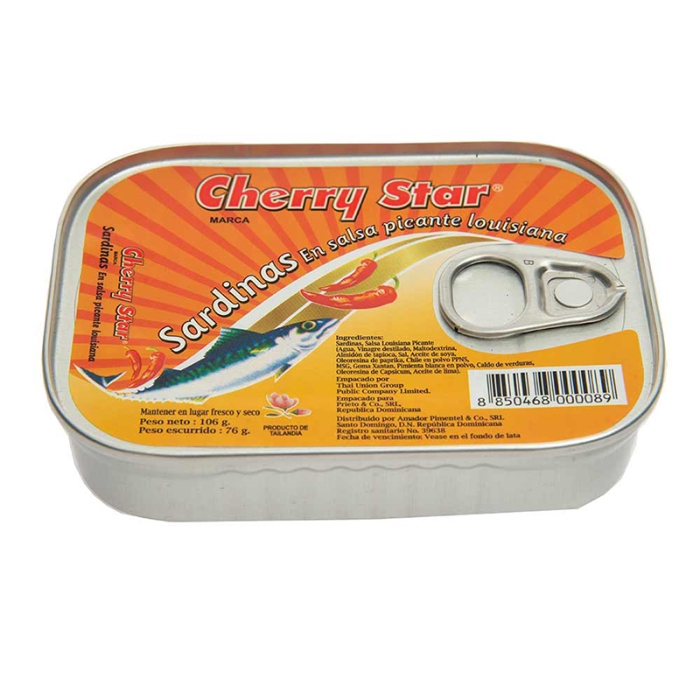 Louisiana Cherrystar Sardine 106 Gr
