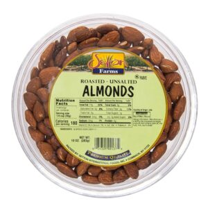 Setton Unsalted Roasted Almonds 10 Oz