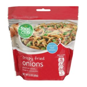 Food Club Fried Onion Salad Topping 3 Oz