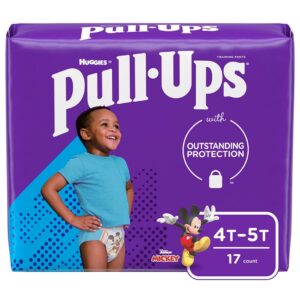 Huggies Pull Ups Training Pants for Boys 17 Und/Pack