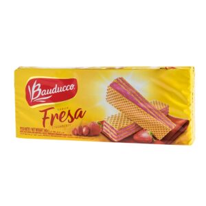 Bauducco Strawberry Wafer Cookies 142 Gr