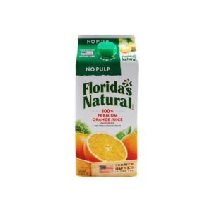 Floridas Natural Orange Juice With Pulp 52 Oz