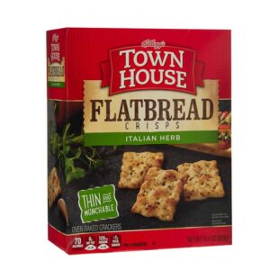 Keebler Flatbread Italian Herbs Flavor 9.5 Oz