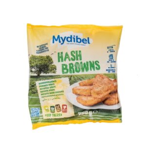 Mydibel Hash Brown Frozen Potatoes 750 Gr