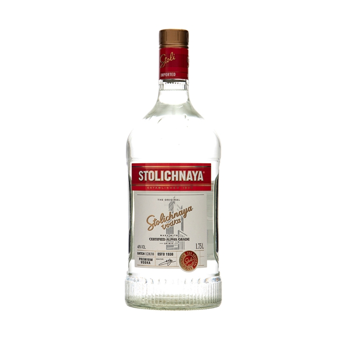 Stolichnaya Premium Vodka 1.75 Lt