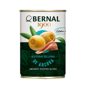 Bernal Anchovy Stuffed Olives 120 Gr