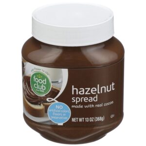 Food Club Hazelnut Cream 13 Oz