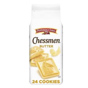 Chessmen Pepperidge Butter Cookies 7.25 Oz
