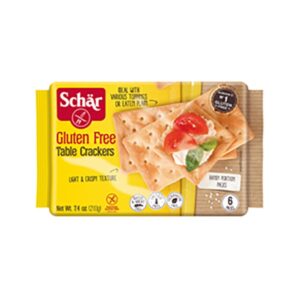 Schar Gluten Free Table Crackers 7.4 Oz