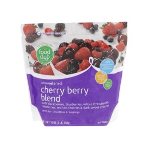 Cherry Berry Blend Frozen Food Club 12 Oz