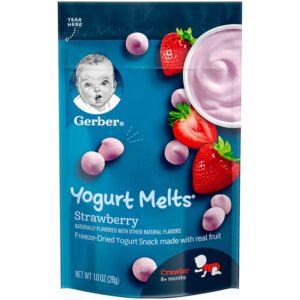 Gerber Yogurt Melts Strawberry Flavor 1 Ounce