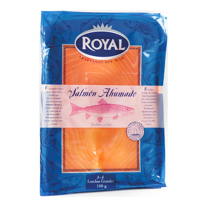 Royal Smoked Salmon Frozen 100 Gr