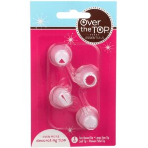 Over The Top Decorative Nozzles 4 Und/Pack