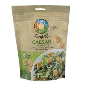 Full Circle Organic Caesar Salad Croutons 5 Oz