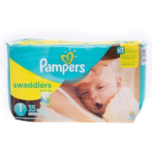 Swaddlers S1 Pampers Diapers 32 Und/Pack