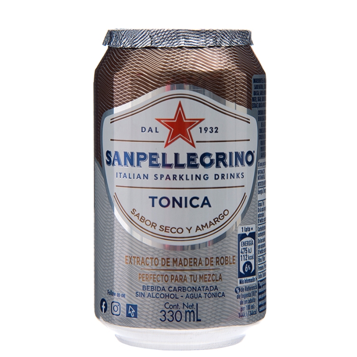 San Pellegrino Tonic Water Can 330 Ml