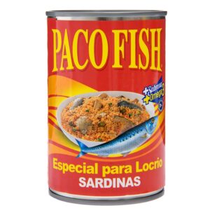 Paco Fish Sardines For Locrio 15 Oz