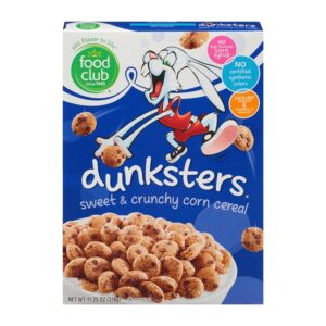 Food Club Cookie Crisp Dunksters Cereal 11.25 Oz