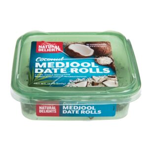 Bard Valley Natural Delights Organic Coconut Dates 12 Oz