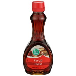 Food Club Regular Pancake Syrup 12 Oz