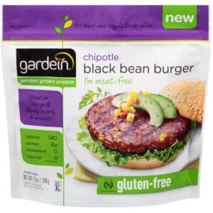 Gardein Gluten Free Black Bean Burger 12 Oz