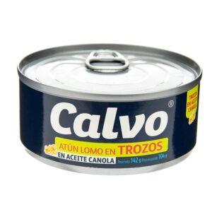 Calvo Tuna Chunks In Vegetable Oil 142 Gr