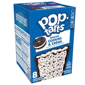 Cookies & Cream Pop Tarts Kelloggs Bar 14.10 Onz