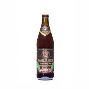 Paulaner Hefe Weiss Black Wheat Beer 0.5 Lt