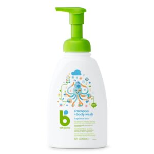 Babyganics Fragrance Free Shampoo & Body Wash 16 Oz