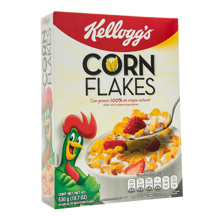 Kellogg'S Corn Flakes Cereal 530 Gr