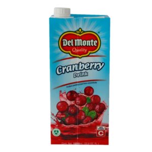 Del Monte Cranberry Flavor Juice 1 Lt