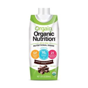 Orgain Organic Plant-Based Protein Shake, No Lactose, Vanilla