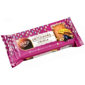 Dietovanes Whole Wheat and Plum Diet 250 Gr