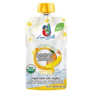 Organic Banana and Mango Loco Baby Compote 113 Gr