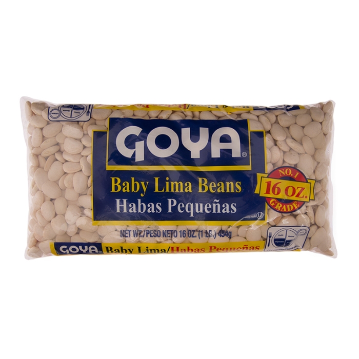 Goya Small Lima Beans 16 Oz
