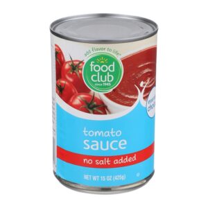 Food Club No Salt Added Tomato Paste 15 Oz