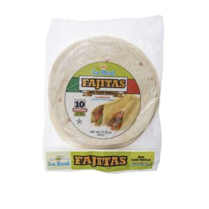 La Real Large Wheat Tortilla 8 Units/Pack