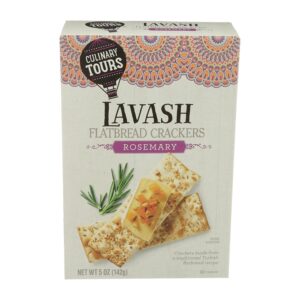 Flatbread Lavash Rosemary Culinary Tours 5 Onz