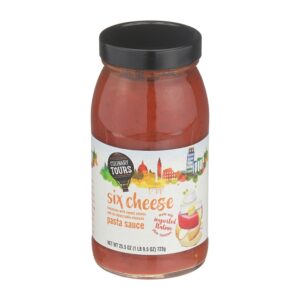 Culinary Tours Tomato and 6 Cheese Pasta Sauce 25.5 Oz