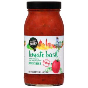Culinary Sauce for Pasta, Tomatoes and Basil 25.5 Oz.