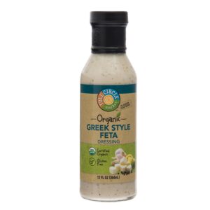Full Circle Organic Greek Feta Salad Dressing 12 Oz