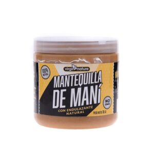 Virgin Nature Peanut Butter With Natural Sweetener 16 Oz