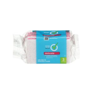 Simply Done Delicate Scrub Sponge 3 Und/Pack