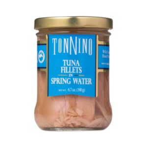 Tonnino Tuna Fillet In Water 190 Gr