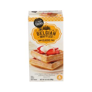 Culinary Tours Belgian Style Waffles 13.75 Oz